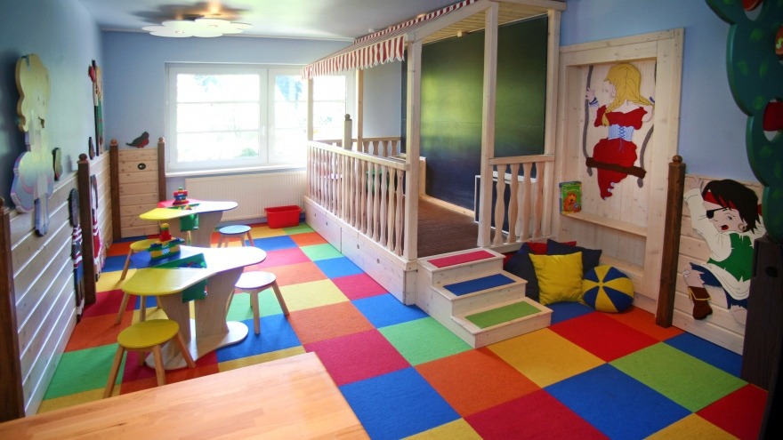 Das Spielzimmer im relexa hotel